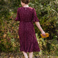 V Neck Flouncy Belted Dress - FINAL SALE Dresses
