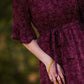 V Neck Flouncy Belted Dress - FINAL SALE Dresses