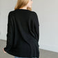 V-neck Lightweight Knit Top FF Tops