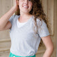 V-Neck Pocket Tee - FINAL SALE Tops