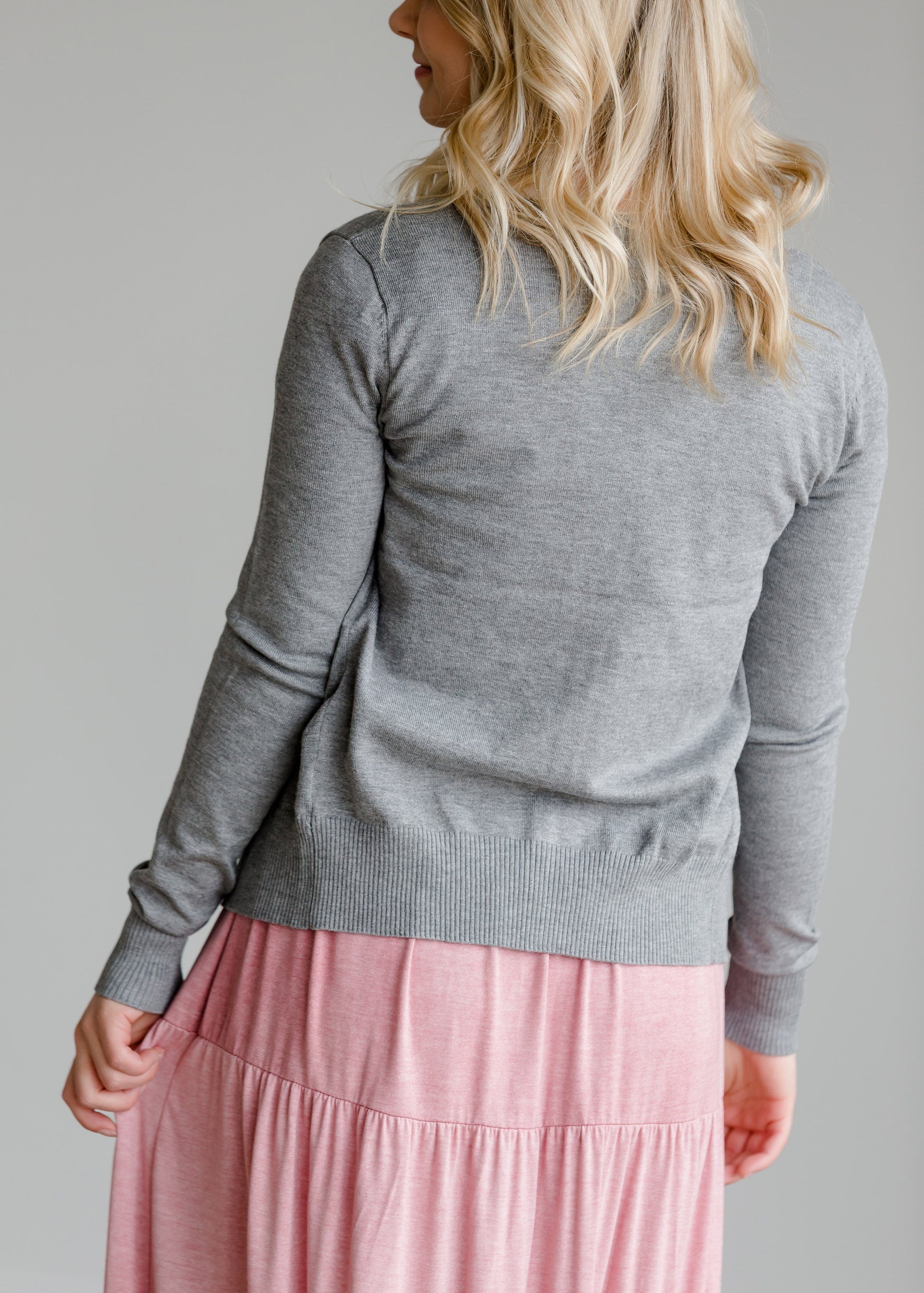 V-Neck Sweater Cardigan - FINAL SALE Layering Essentials