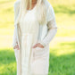 V-Neck Tie Waist Beige Midi Dress - FINAL SALE Dresses