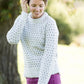 V Stitch Detail Blended Sweater - FINAL SALE Tops