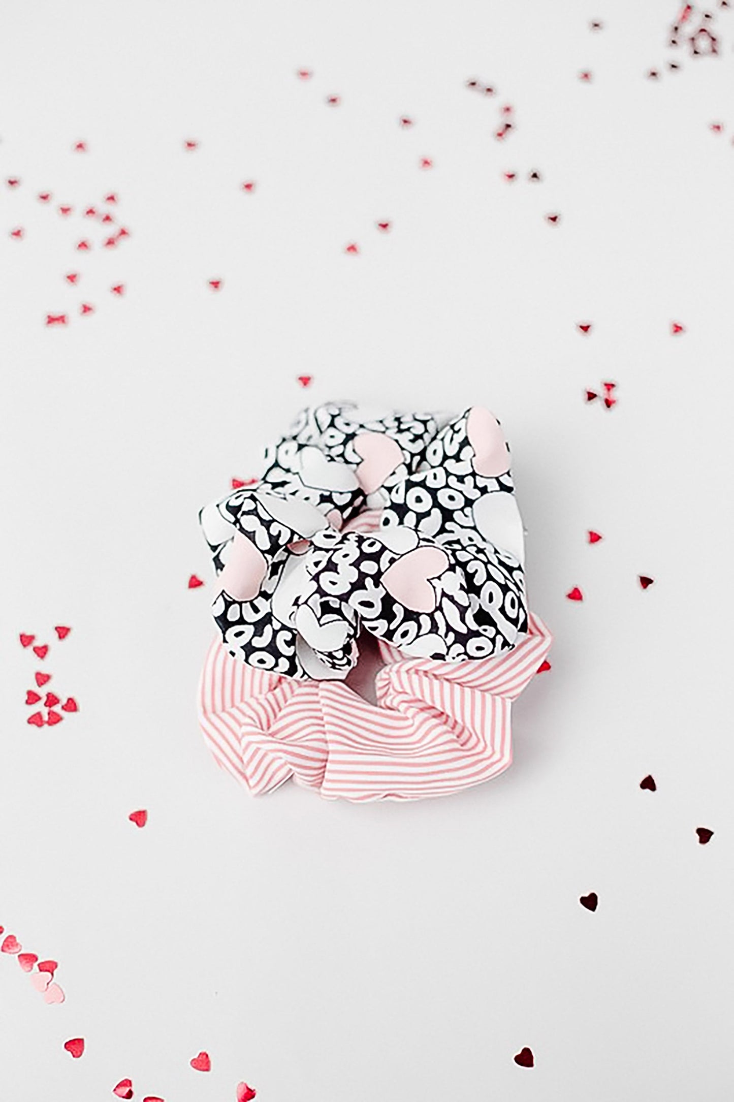 Valentine Blush Scrunchie Set - FINAL SALE Accessories