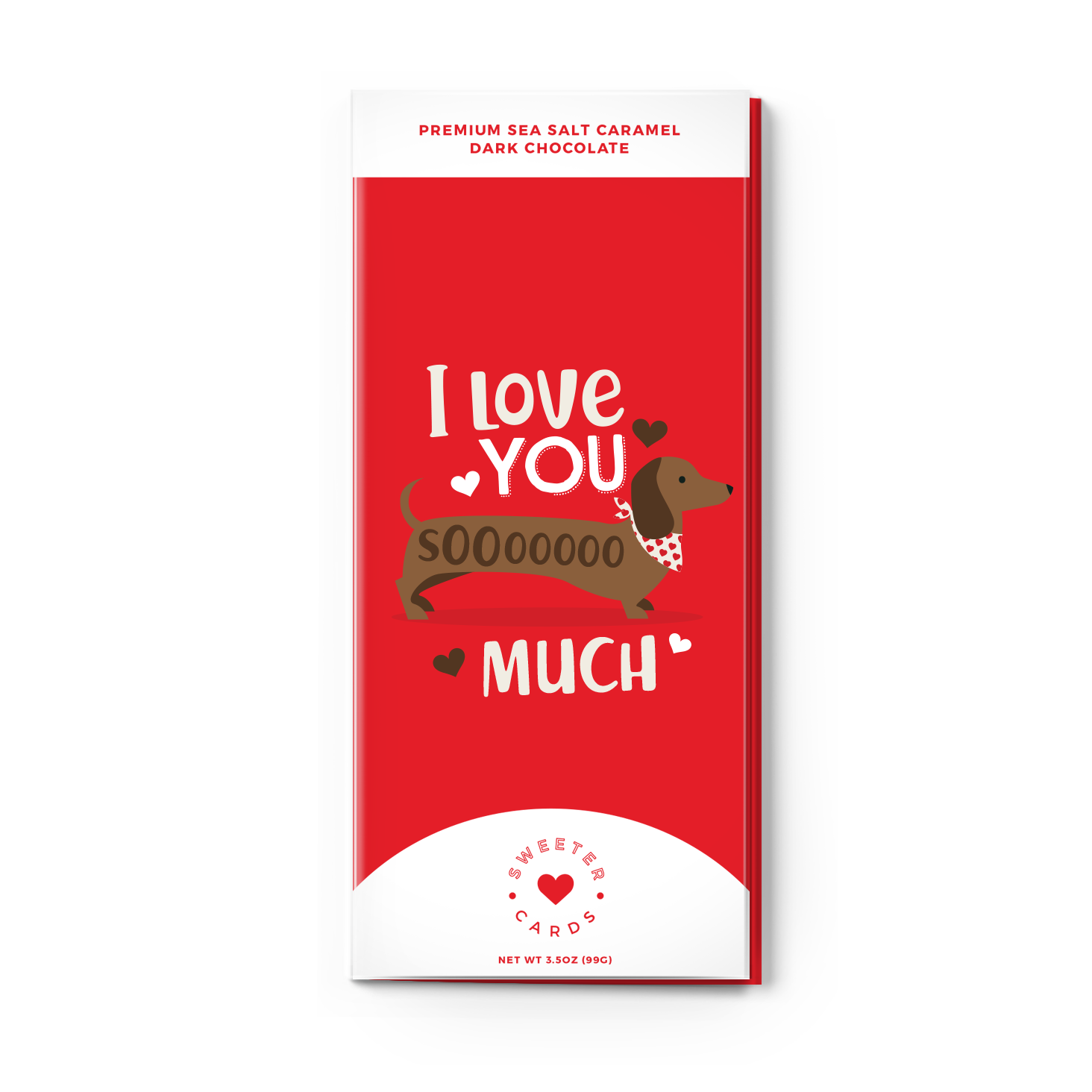 Valentine's Day Chocolate Bar Greeting Card - FINAL SALE Home & Lifestyle