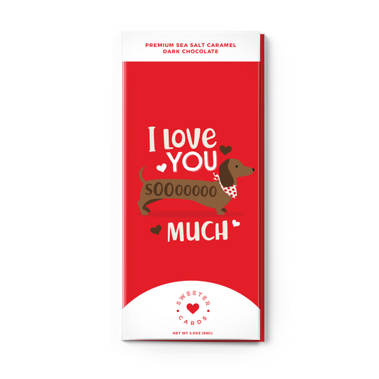 Valentine's Day Chocolate Bar Greeting Card - FINAL SALE Home & Lifestyle
