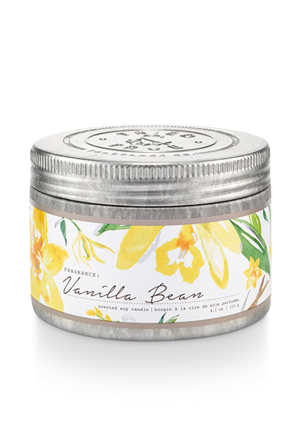 Vanilla Bean Small Tin Candle Home & Lifestyle
