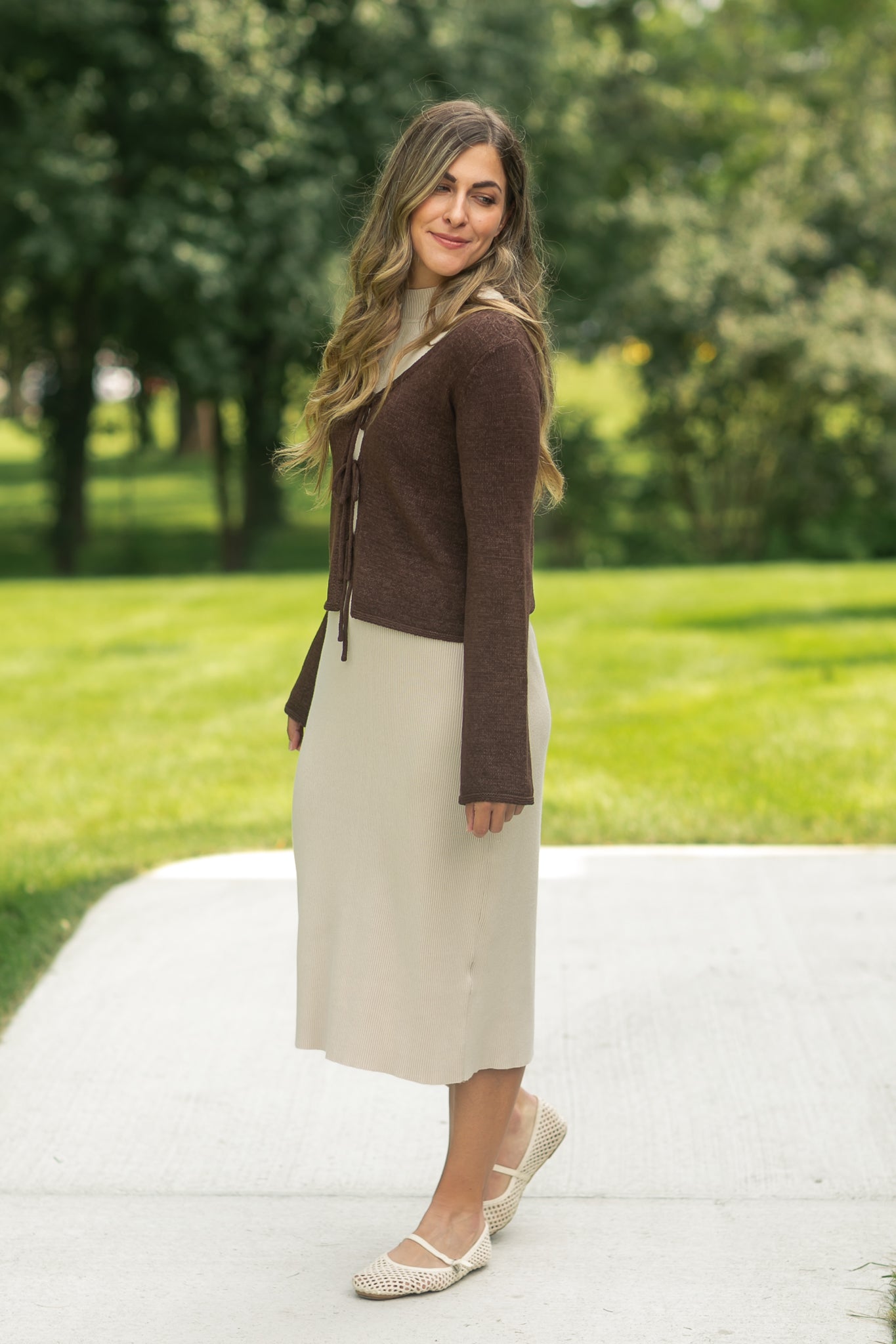 Vanna Knit Midi Dress IC Dresses