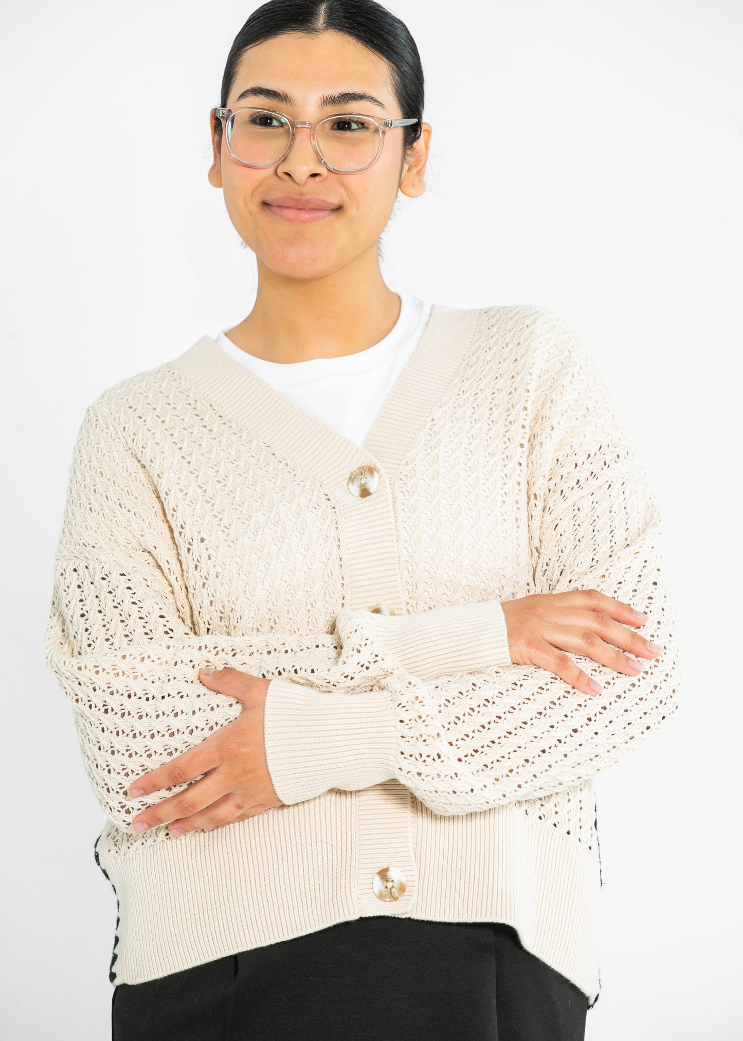 VARLEY® Astell Relaxed Knit Cardigan FF Tops