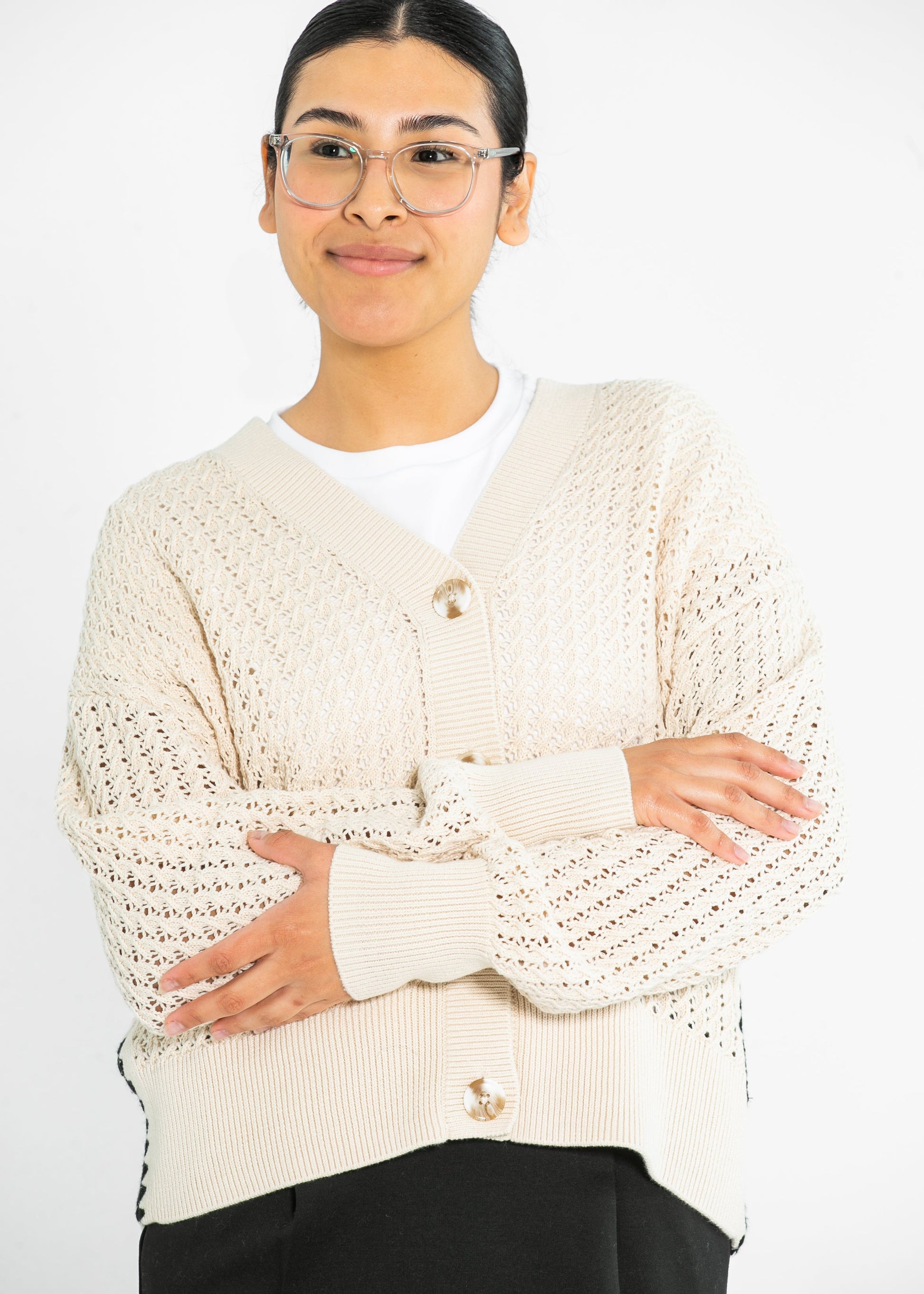VARLEY® Astell Relaxed Knit Cardigan FF Tops