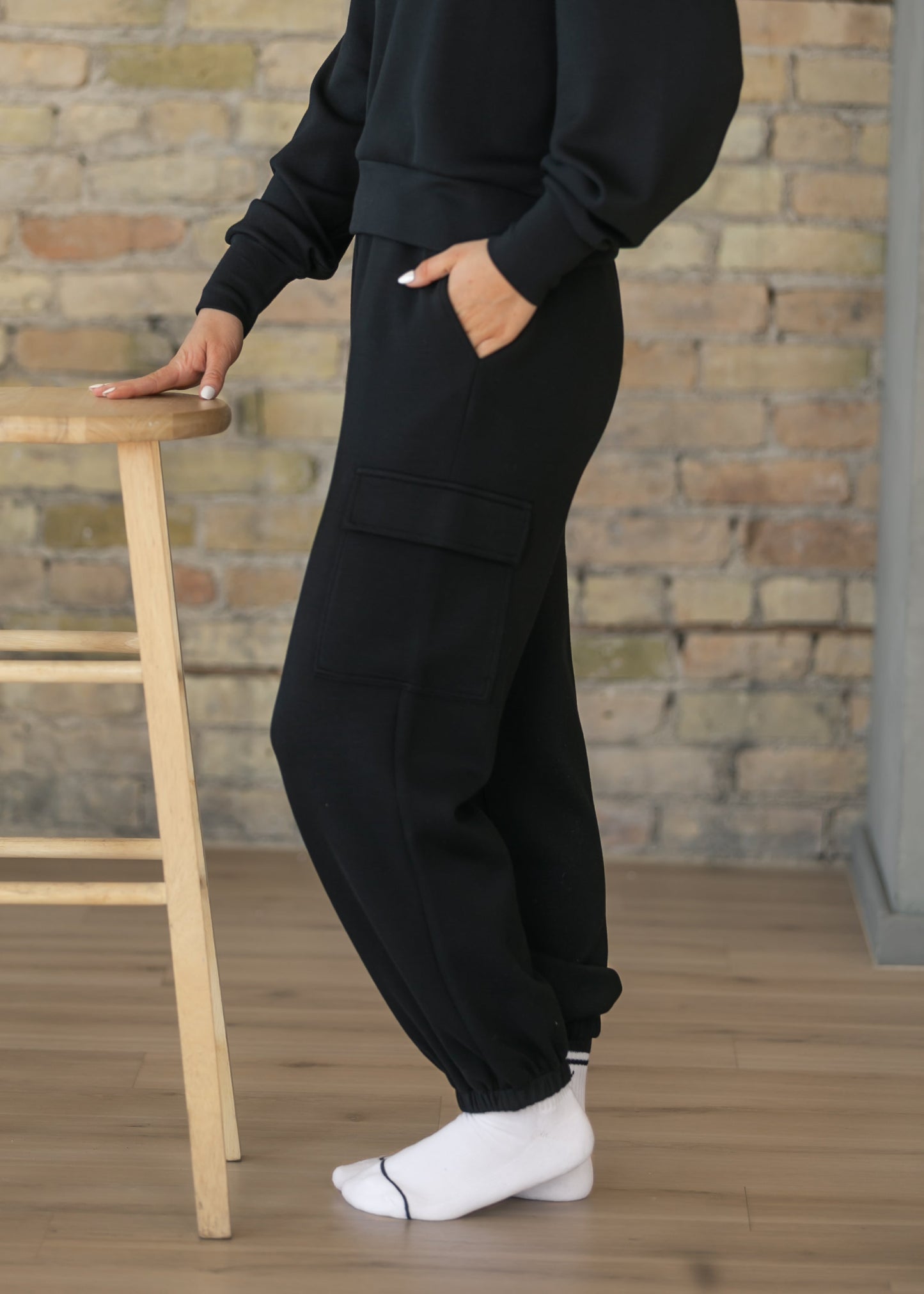 Varley® Black Cargo Pant 25 FF Pants