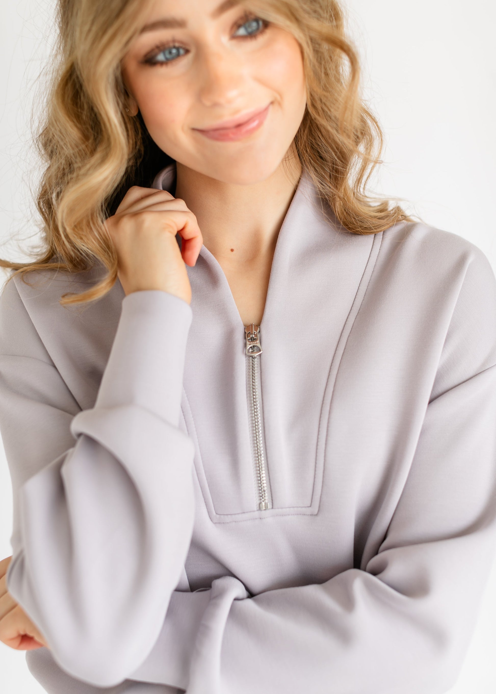 VARLEY® Davidson Quarter Zip Sweatshirt FF Tops
