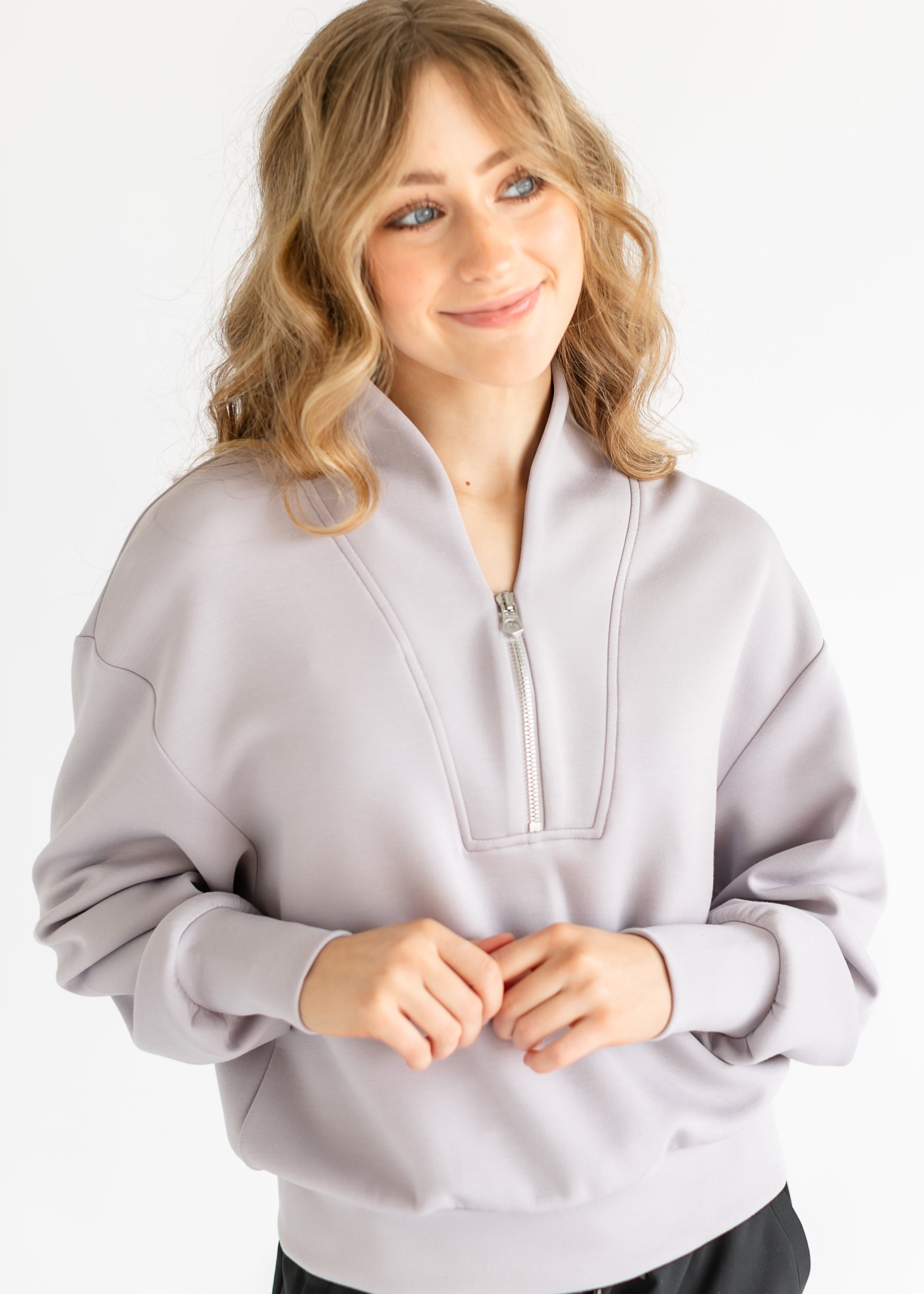 VARLEY® Davidson Quarter Zip Sweatshirt FF Tops