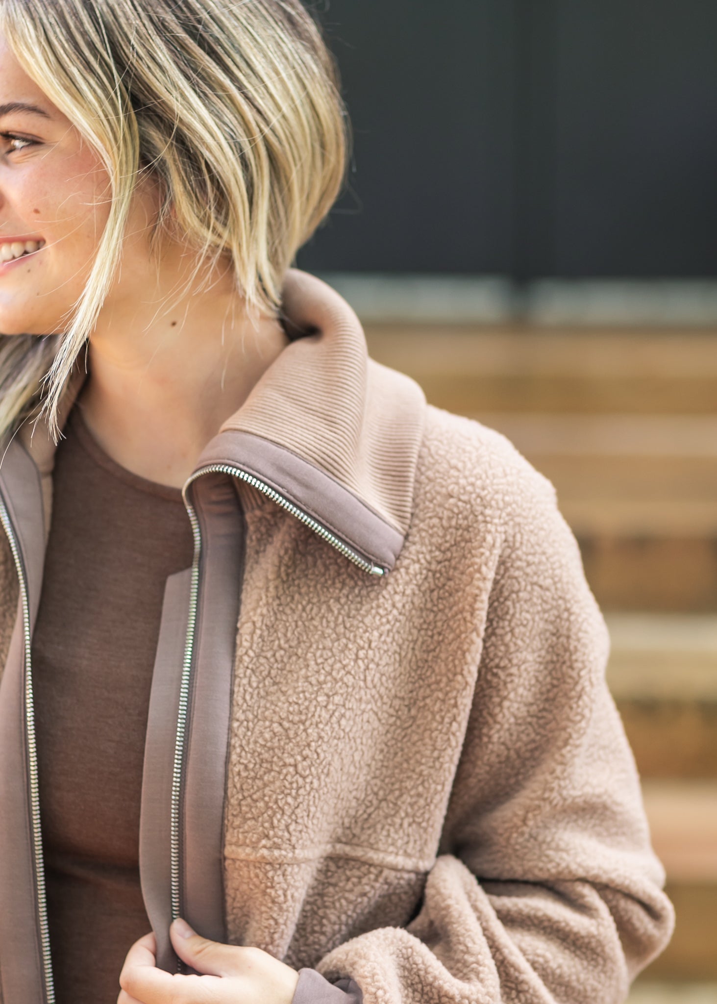 Varley® Eleanor Patch Pocket Fleece FF Layering Essentials