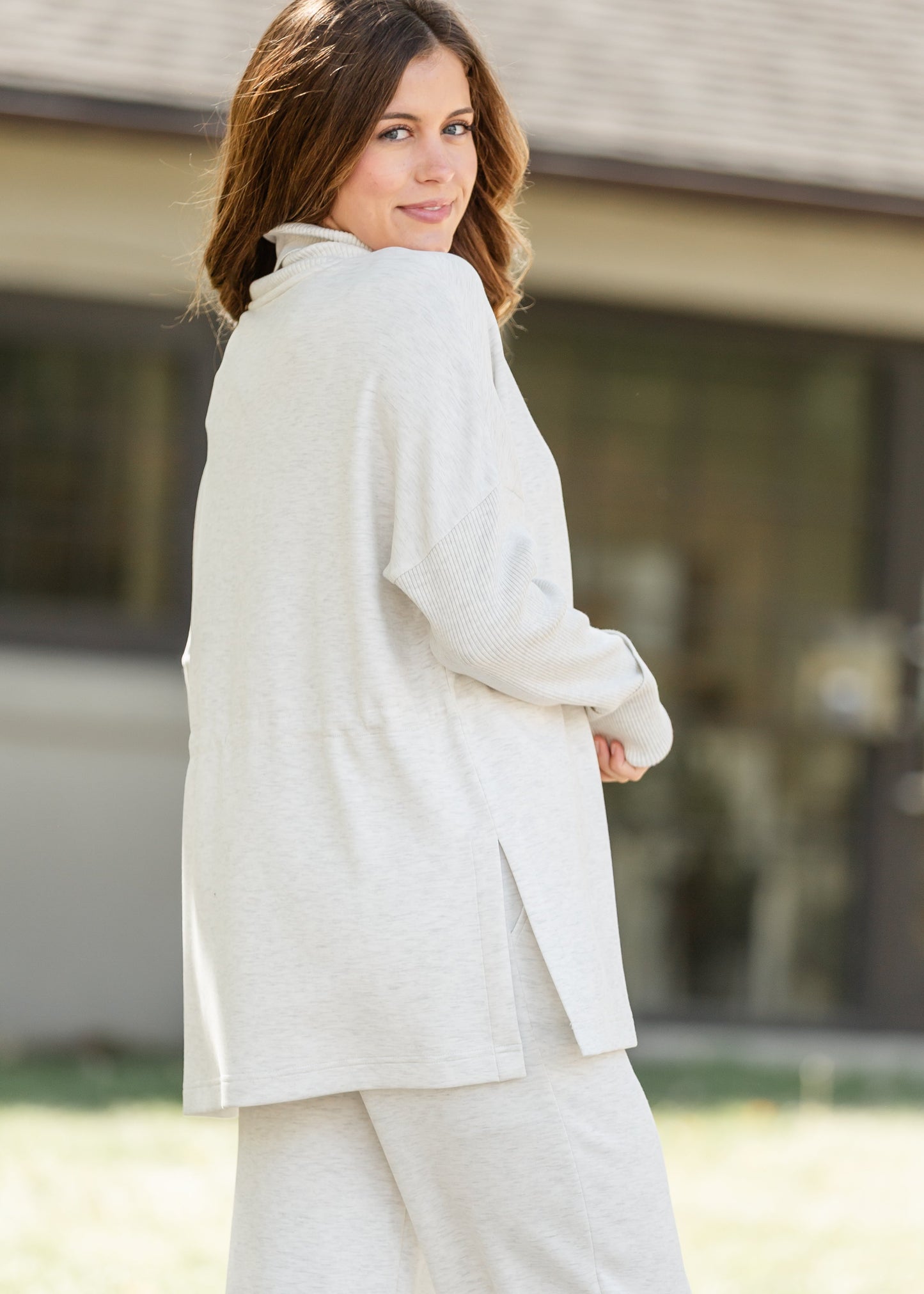 Varley® Ethel Cinch Waist Sweater FF Tops