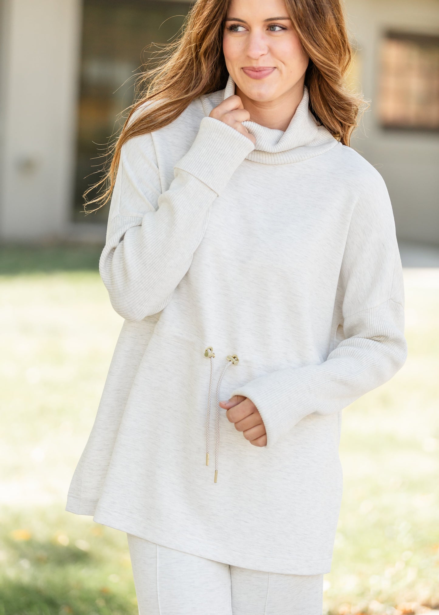 Varley® Ethel Cinch Waist Sweater FF Tops