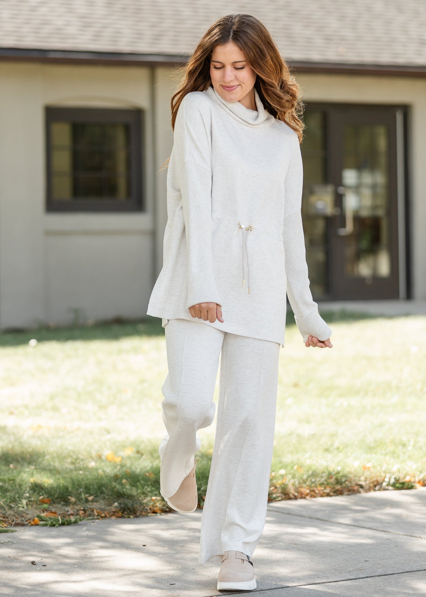 Varley® Ethel Cinch Waist Sweater FF Tops