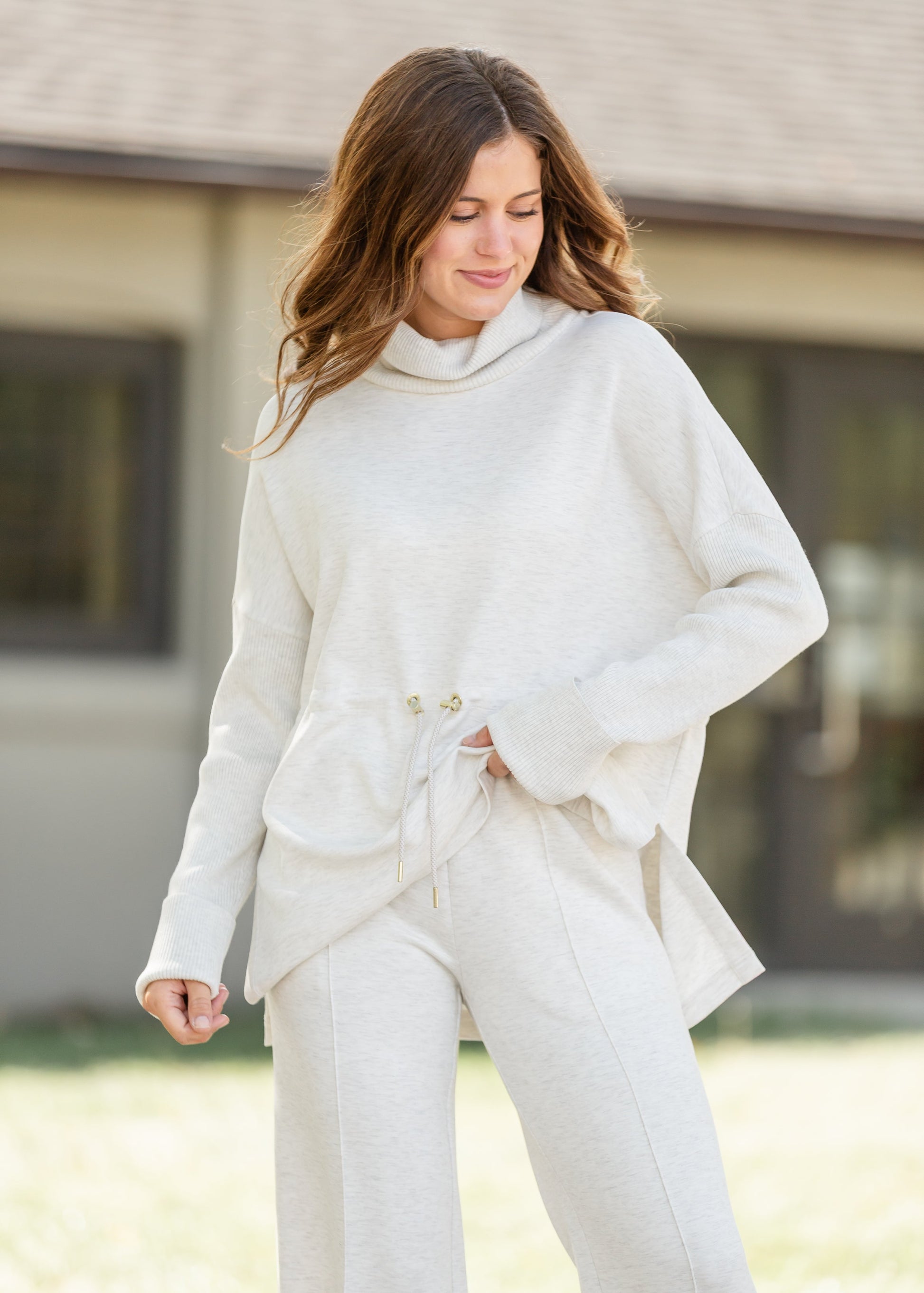 Varley® Ethel Cinch Waist Sweater FF Tops