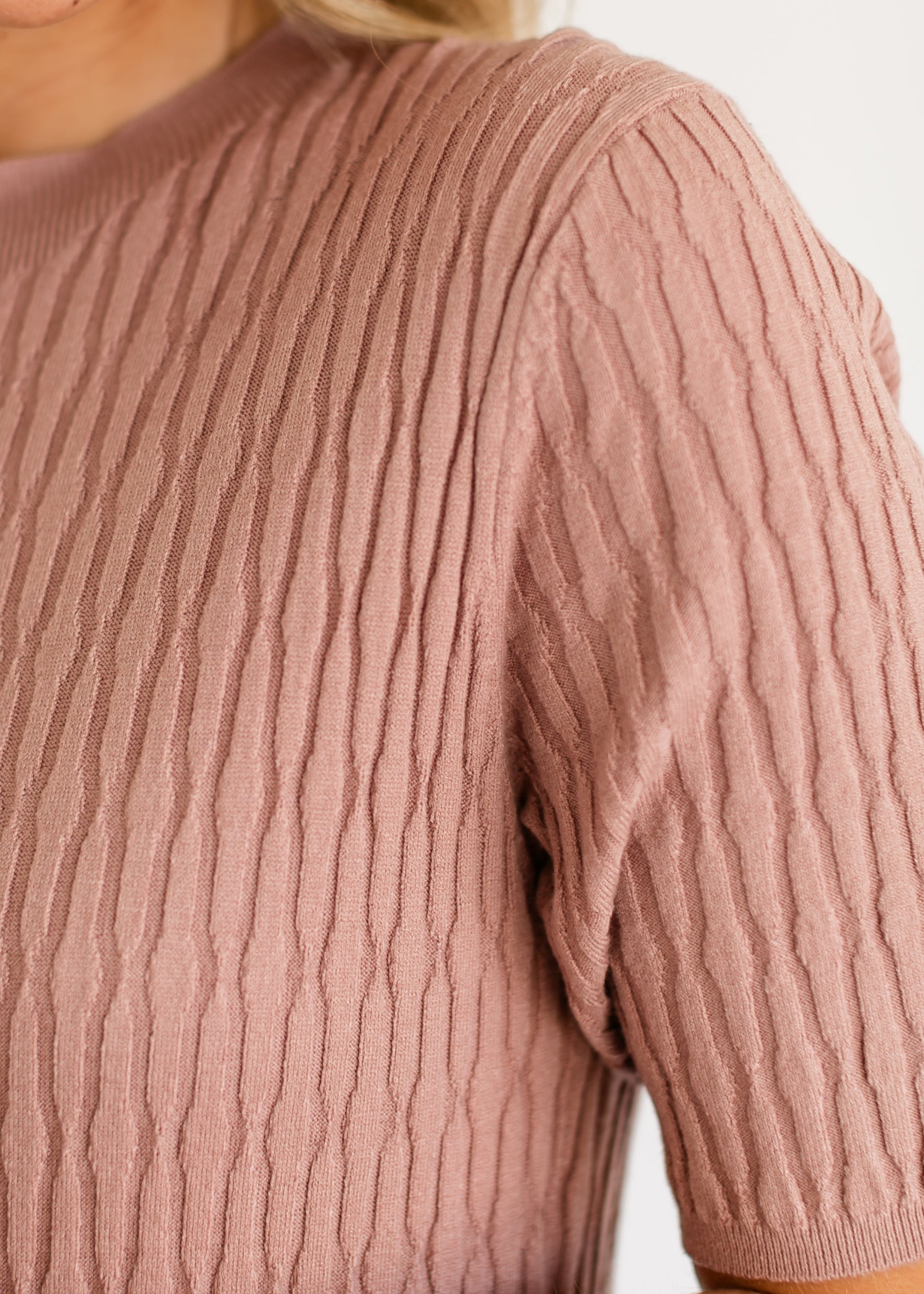 VARLEY® Fara Textured Knit Midi Dress FF Dresses