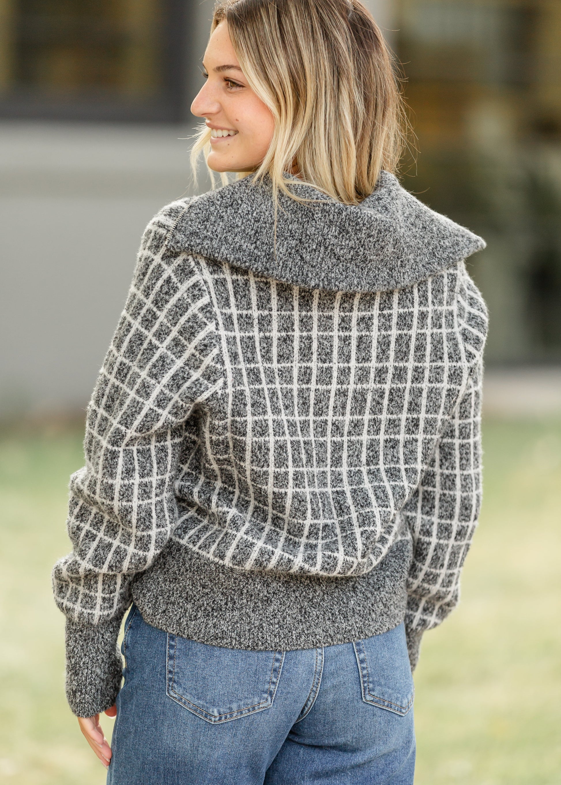 Varley® Furley Half Zip Knit Sweater FF Tops