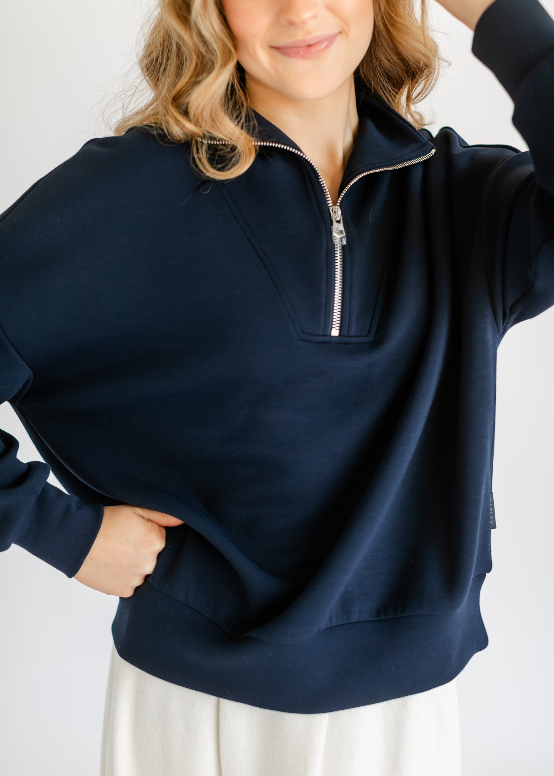 VARLEY® Hawley Half Zip Sweatshirt FF Tops
