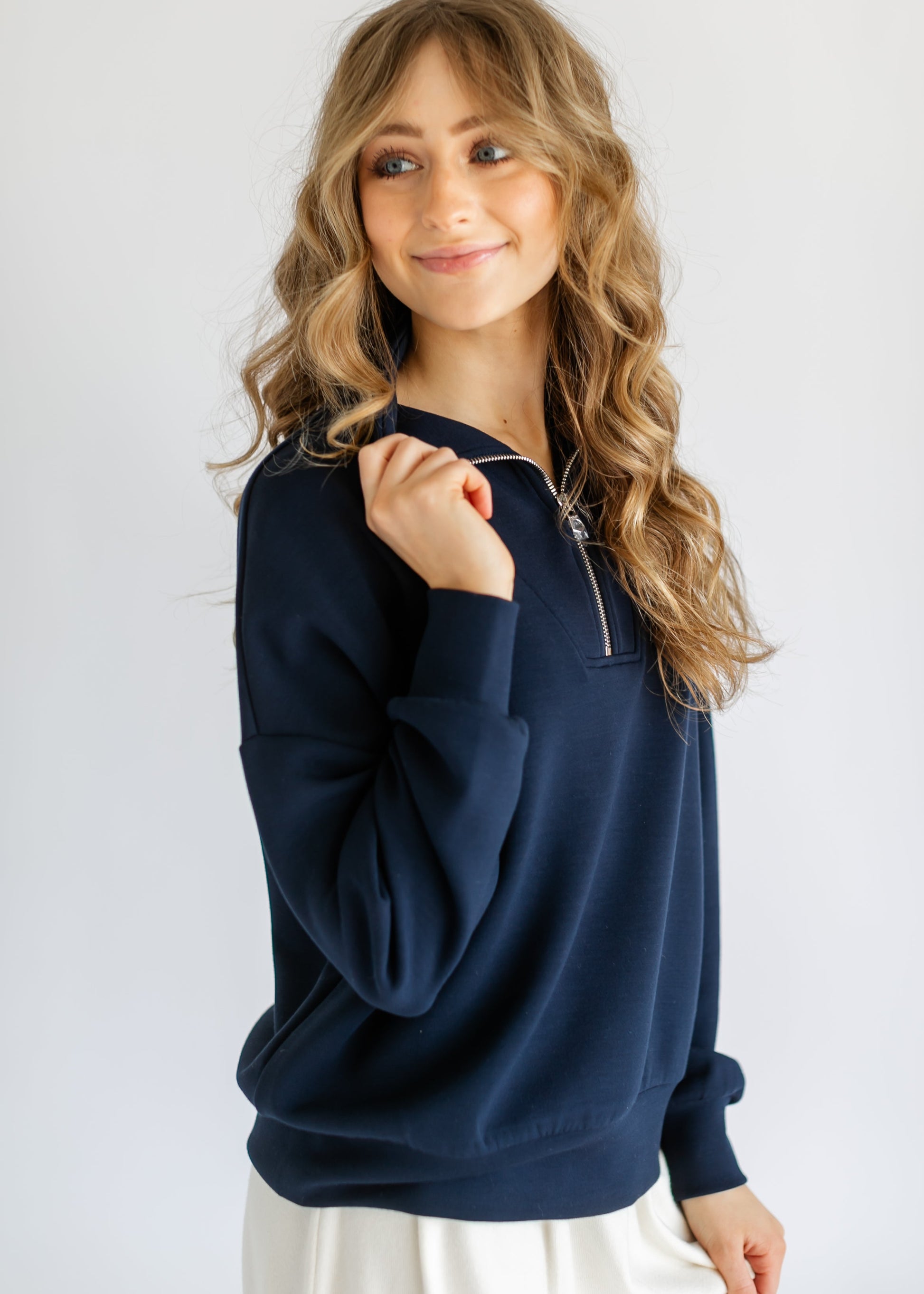 VARLEY® Hawley Half Zip Sweatshirt FF Tops