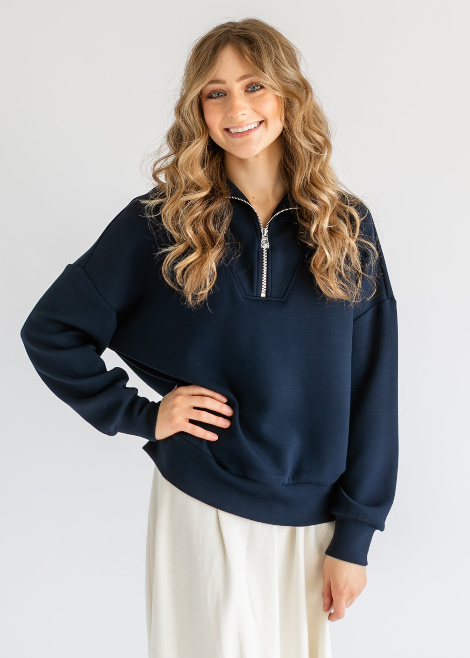 VARLEY® Hawley Half Zip Sweatshirt FF Tops