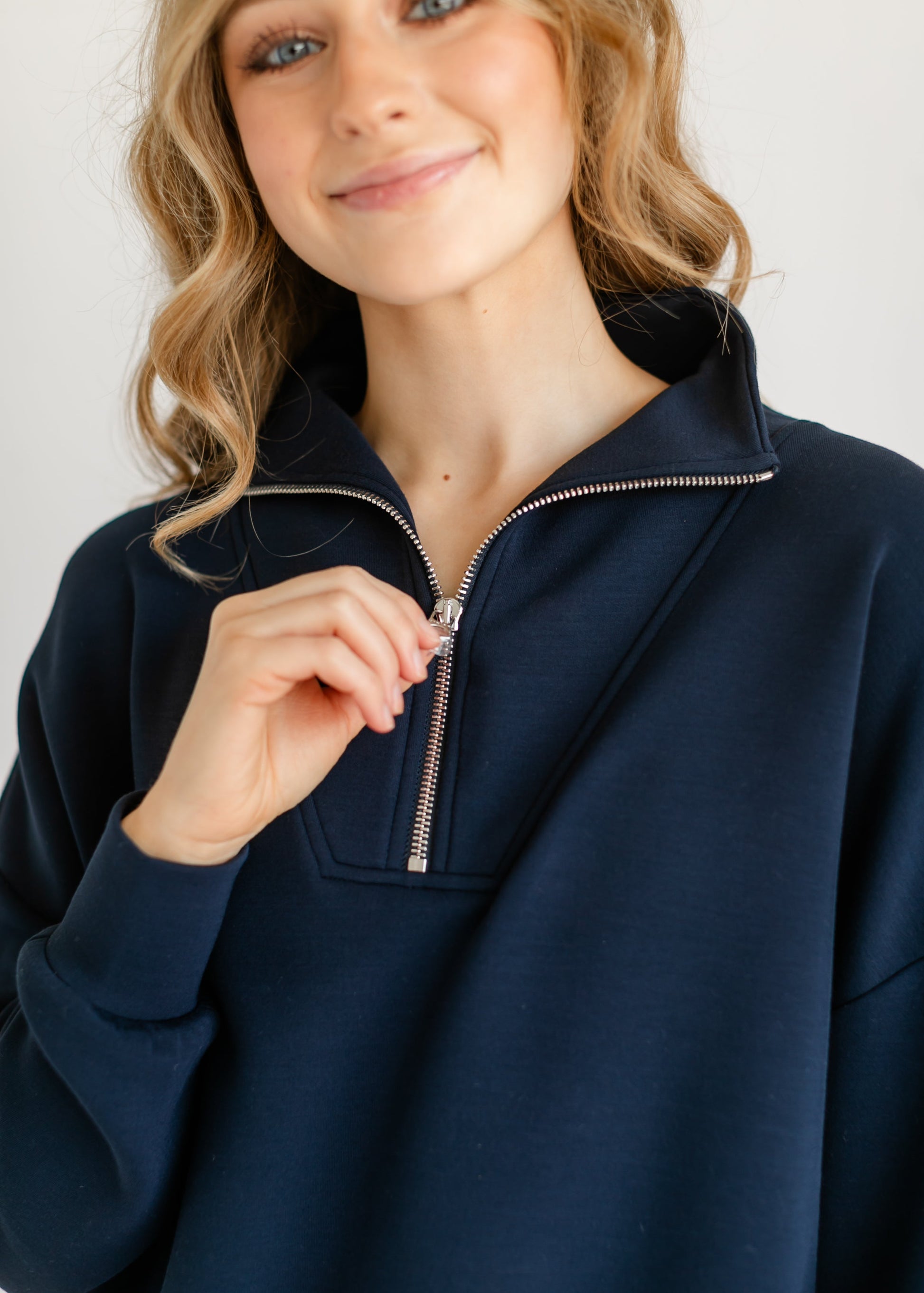 VARLEY® Hawley Half Zip Sweatshirt FF Tops