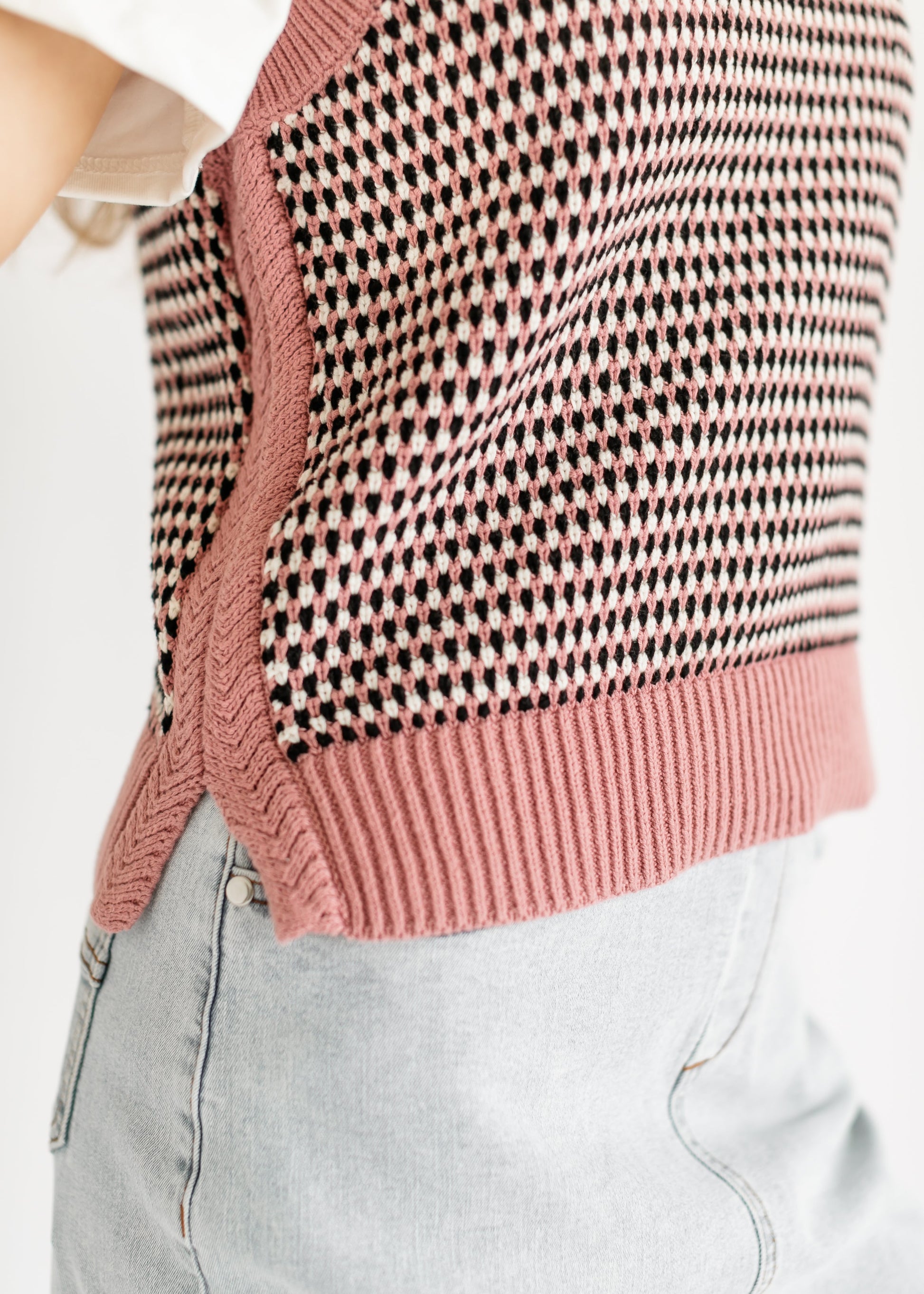 VARLEY® Knowles Textured Knit Vest FF Tops