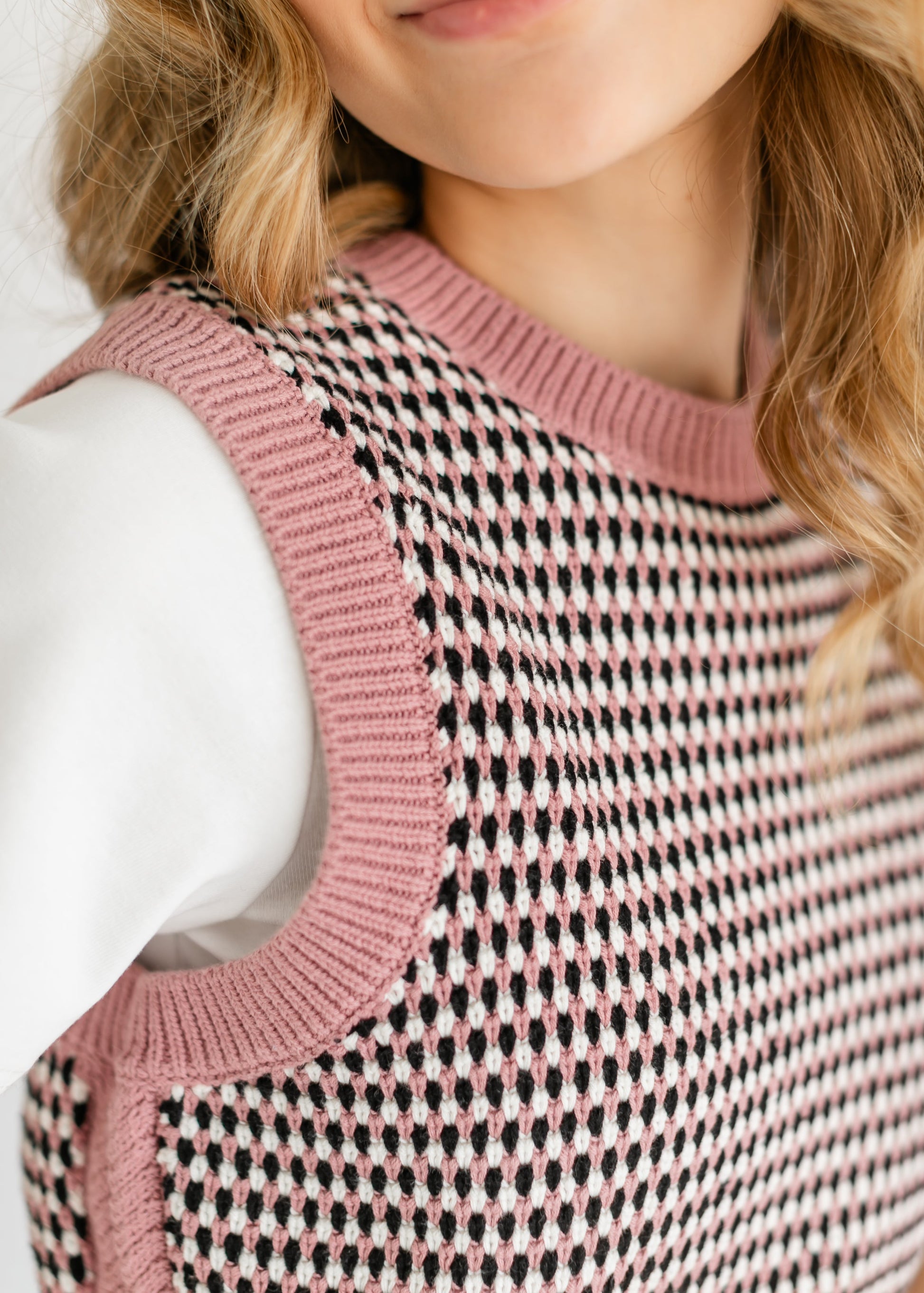 VARLEY® Knowles Textured Knit Vest FF Tops