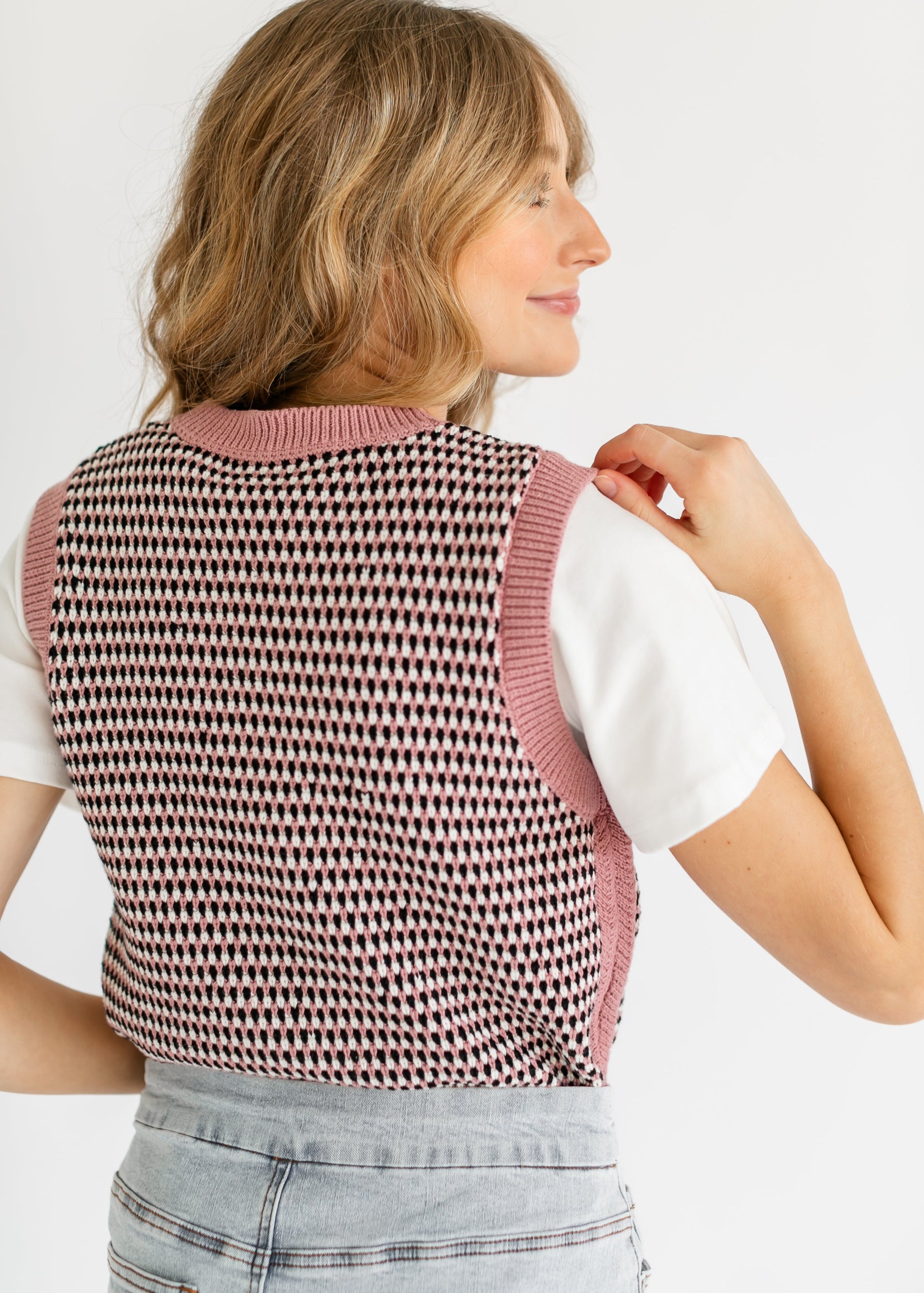 VARLEY® Knowles Textured Knit Vest FF Tops