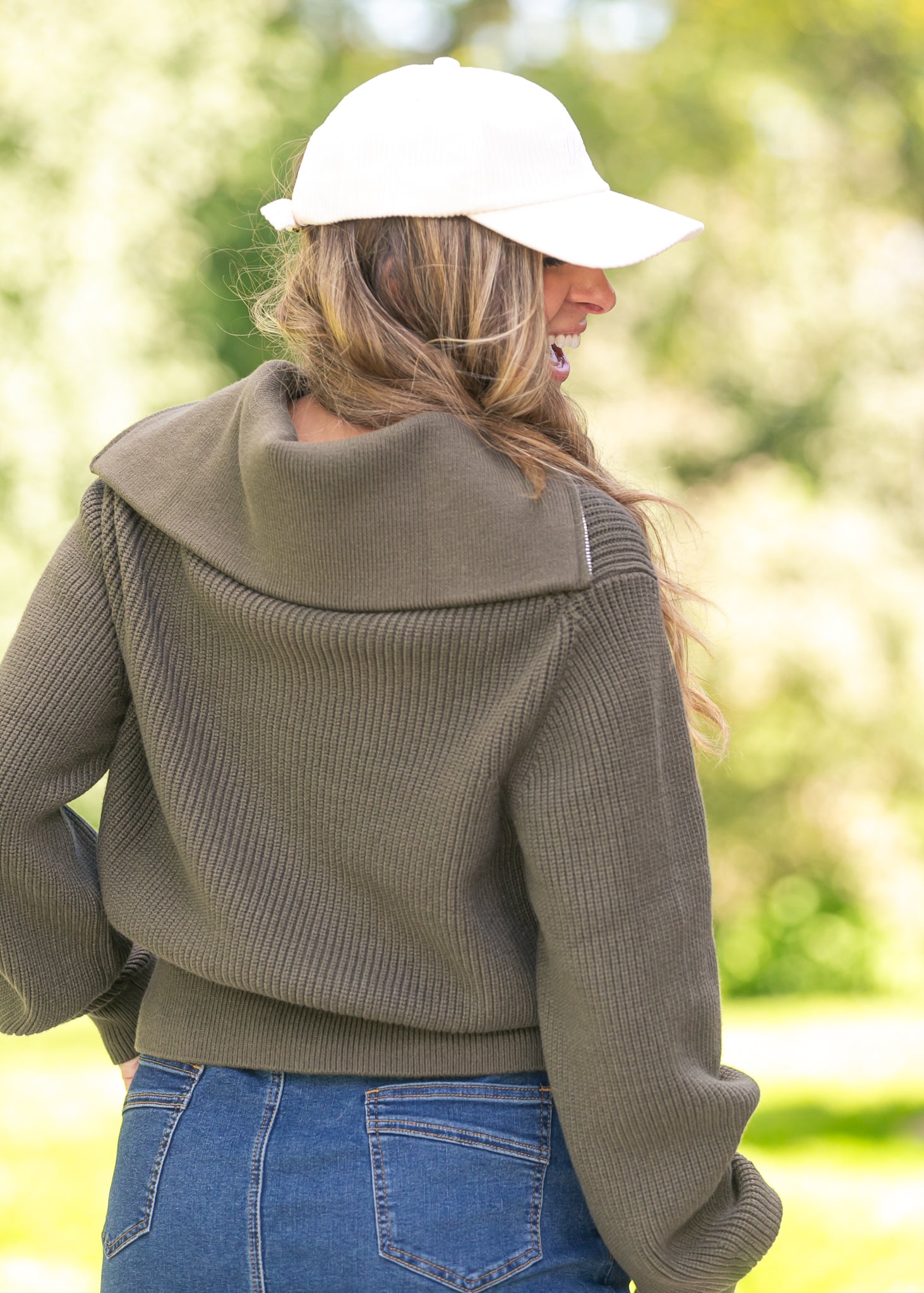 Varley® Maura Half-Zip Rib Knit Sweater FF Layering Essentials