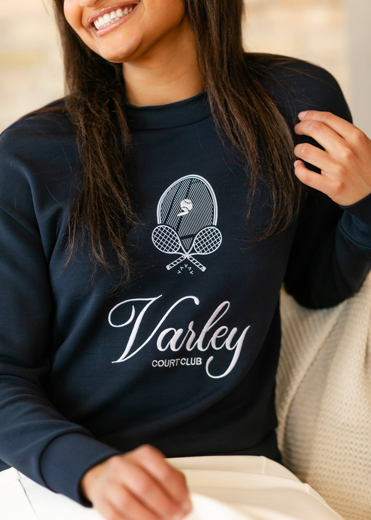 VARLEY® Rasco Namesake Crewneck Sweatshirt FF Tops