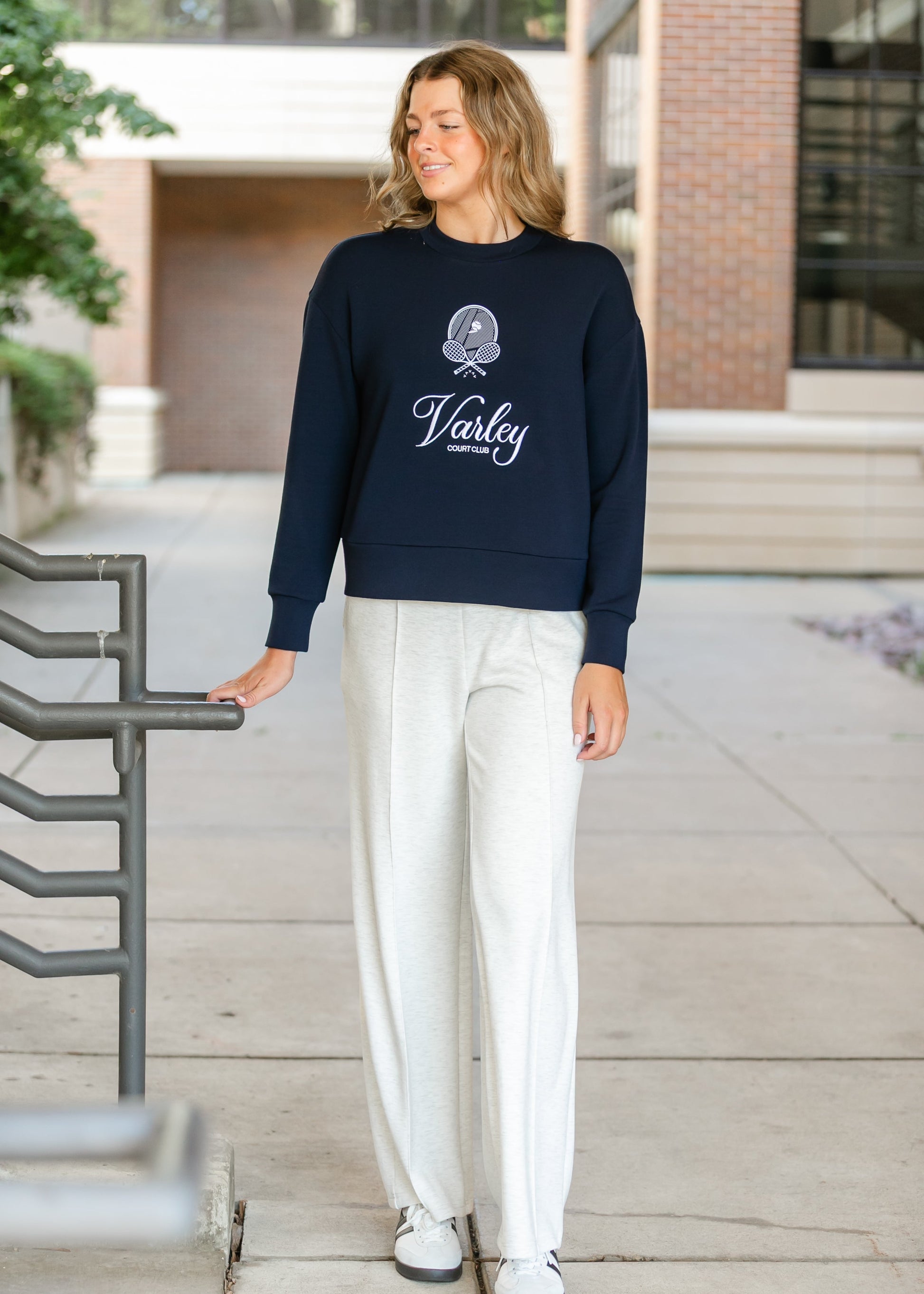 VARLEY® Rasco Namesake Crewneck Sweatshirt FF Tops