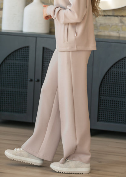 Varley® Taupe Wide Leg Pant 28 FF Pants