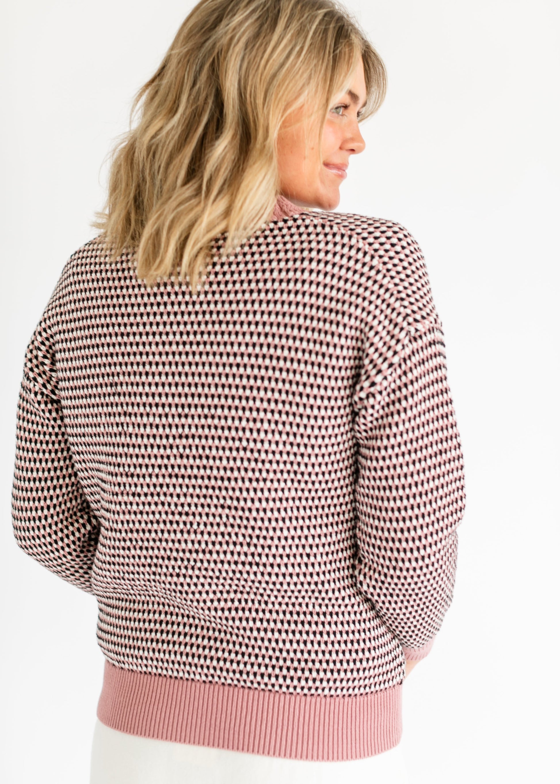 VARLEY® Tiffany Textured Knit Cardigan FF Tops