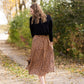 Velour Contrast Top - FINAL SALE Tops