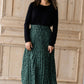 Velour Contrast Top - FINAL SALE Tops