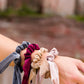 Velvet Bow Hair Scrunchie Accessories