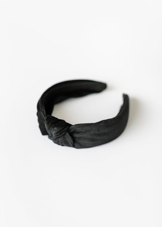 Velvet Twist Knot Headband Accessories