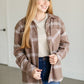Vera Plaid Button Up Shacket FF Tops