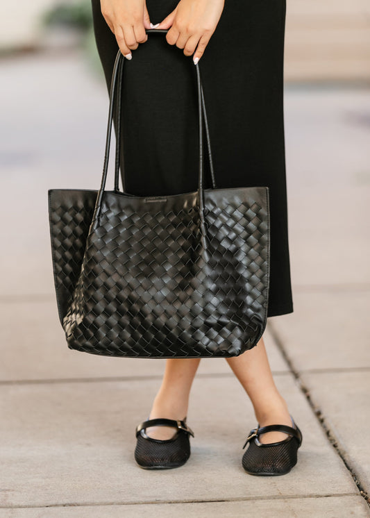 Victoria Black Recycled Vegan Tote Bag Accessories