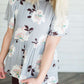 Victorian Floral Blouse - FINAL SALE Tops