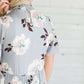 Victorian Floral Blouse - FINAL SALE Tops