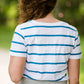 Vienna Stripe V-Neck Tee - FINAL SALE Tops