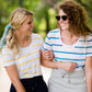 Vienna Stripe V-Neck Tee - FINAL SALE Tops