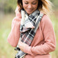 Vintage Plaid Scarf Accessories