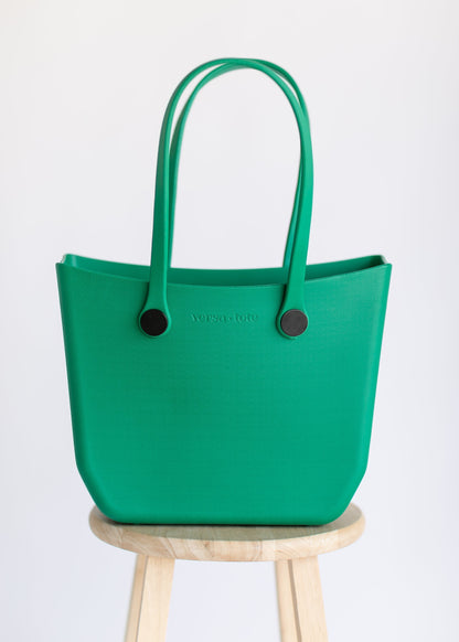 Vira Versa Interchangeable Strap Tote Bag Accessories Emerald