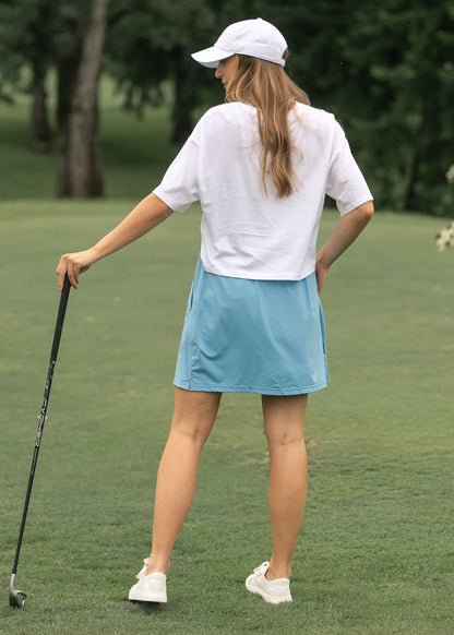 Volley Capri Blue Tennis Sport Skirt IC Skirts