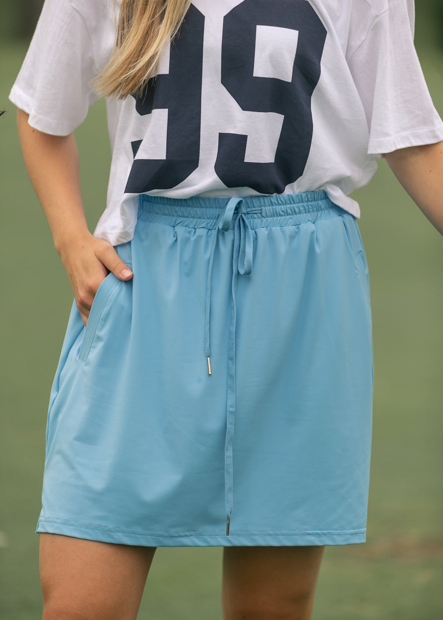 Volley Capri Blue Tennis Sport Skirt IC Skirts XS